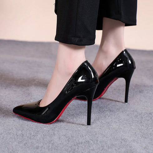 Elegant Pointed Toe Stiletto Pumps for Women - Office and Career Essentials
